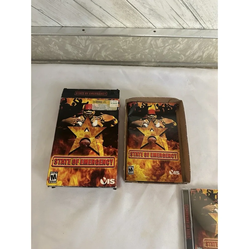 State of Emergency 1 PC Windows Game Complete With Disc And Manual